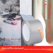 Resim Rulo, Gri Rüzgar Geçirmez Bant, Kış İzolasyon Macunu, Plastik, Pencere Taslak Durdurucu, Su Geçirmez Mühür, Ev Geliştirme, Pencere İzolasyon Kiti 