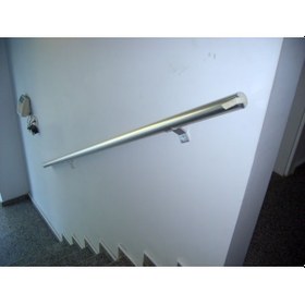 Resim ALÜMİNYUM MERDİVEN TUTAMAK YAŞLI DUVAR TUTUNMA BARI (100 cm) 