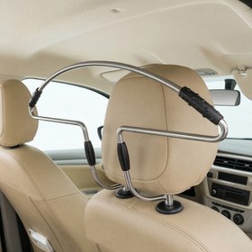 Resim Üniversal Oto Koltuk Arkası Ceket ve Elbise Askısı Krom Metal 55176446 - Opar 
