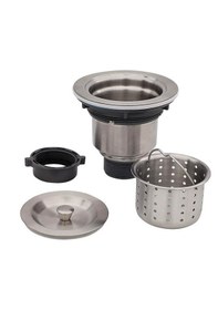 Resim Ayrıntıshop Mutfak Lavabo Paslanmaz Çelik Drenaj Süzgeç Sepeti Süzgeç Gri 