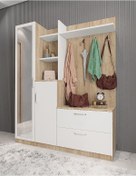Resim Çizgi Portmanto Vestiyer Ayakkabılık MB 160 cm 