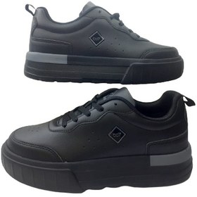 Resim Best Of Unısex Siyah Ortopedik Taban Günlük Yürüyüş Ayakkabısı Siyah 