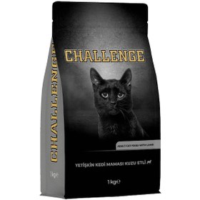 Resim Challenge Kuzu Etli Yetişkin Kedi Maması 1 KG 