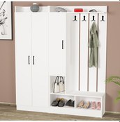 Resim Kalender Dekor Lityum-1-3 Lty01 Portmanto Vestiyer Ayakkabılık 