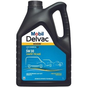 Resim Mobil Delvac Modern Light Commercial F 5w-30 Motor Yağı 5 L 