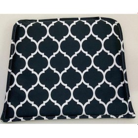 Resim Knsz sırt minderi 1 li zng&mğr&uslu viona kumaş cırtlı tel bar sandalyesi sırtı için 