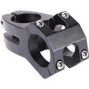 Resim HSGL Bisiklet Siyah Alüminyum Gidon Boğazı 30 Mm 31.8-28.6 Bisiklet Gidon Boğazı Siyah 