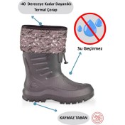 Resim Navi Shoes Erkek Termal Çoraplı Su Geçirmez Yağmur Çizmesi NB01 