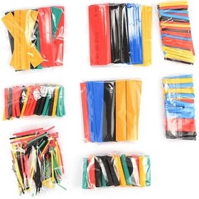 Resim 328 Parça Makaron Seti Daralan Makaron Kablo Koruyucu Yalıtım 