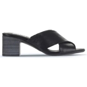 Resim Bueno Shoes Siyah Deri Kadın Topuklu Terlik 01WA2809 01WA2809 
