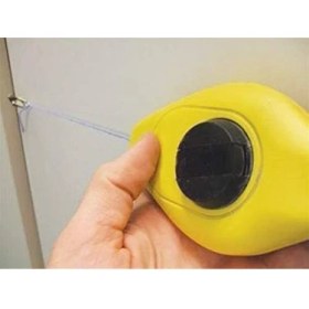 Resim Daisy Home Boyalı Çırpı Ipi Seti, 30M + 115GR Toz Boya, Su Terazili, Duvar, Zemin ve Seramik Hizalama (Kırmızı) 
