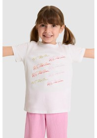 Resim U.s. Polo Assn. Kız Çocuk Beyaz Tişört 50325690-vr013 