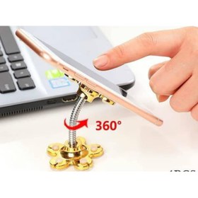 Resim Papatya Telefon Tutucu Vantuzlu Vıp Çiçek Telefon Tutacağı 