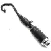 Resim Motosiklet 2 Zamanlı Egzoz Borusu 43cc 47cc 49cc Mini Motosiklet Quad Dirt Pocket Pit Bike Atv Scooter 