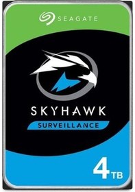 Resim Seagate 4 Tb Skyhawk 3.5" 5400rpm 256mb St4000vx013 7/24 Güvenlik Diski 