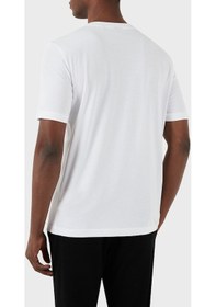 Resim Boss Erkek T Shirt 50512866 100 Beyaz 
