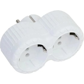 Resim Badem10 Golyat 2 Li Topraklı Çoklu Grup Priz Çoğaltma Ikili Fiş Piriz 