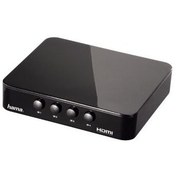 Resim HAMA HDMI Switcher (Değiştirici) "G-410" 4G/1Ç 