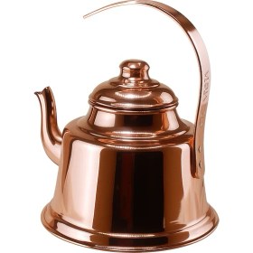 Resim Cuvesta Modern El Yapımı Bakır Demlik 21×24cm 