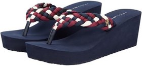 Resim Tommy Hilfiger Kadın Th Wedge Sandalet, FW0FW091980GY 