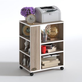 Resim Kenzlife ofis yazıcı masası berubetto076 crd 076*060*40 tekerlekli sekreter 