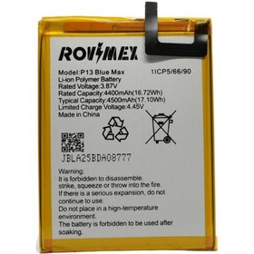 Resim Rovimex Reeder P13 Blue Plus Rovimex Batarya Pil 