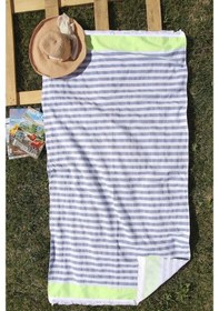 Resim Baveno Pamuk 80 x 160 Püsküllü Plaj Havlusu 