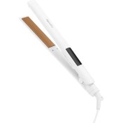 Resim Aprilla Ahs 2052 Dijital Isı Ayarlı Profesyonel Saç Düzleştirici Beyaz 