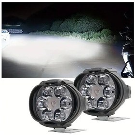 Resim Motosiklet 6 Ledli Drl Sis Farı Seti 
