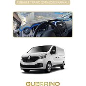 Resim Renault Trafıc 2015-2022 Kapaklıtorpido Koruma Halısı Bej Kenar 