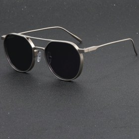Resim 1 Çift Yüksek Kaliteli Erkek Vintage Moda Punk Büyük Çerçeve Gözlük - Mat Metal Çerçeveli Kadınlar için Fotoğrafçılık, Portre ve Parti Gözlüğü 
