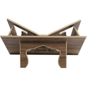 Resim Masa Üstü Ahşap Rahle - Kuran Okuma Rahlesi - Kelebek Rahle (550807363) 