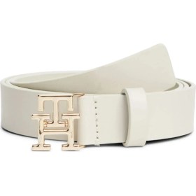 Resim Tommy Hilfiger Beyaz Kadın Kemer Th Logo 2.5 