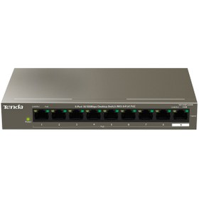 Resim TENDA TEF1109P-8-63W 8 PORT 10/100 1 UPLI POE SWIT 