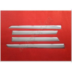 Resim Db Chrome Citroen Berlingo Krom Yan Kapı Çıtası 2008-2018 4 Parça 