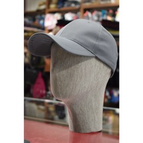 Resim Göksu Şapka Unisex Spor Kep Micro Eşofman Kumaşı Arkası Ayarlanabilir Antrasit 