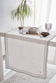 Resim Lole Runner 70x180 - Krem-Antrasit / 70 x 180 cm 