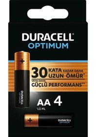 Resim Duracell Optımum Aa Kalem Pil 4lü - -popvitrin Duracell 