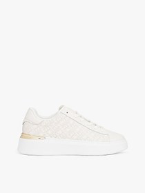 Resim Tommy Hilfiger kadın th monogram platform sneaker 