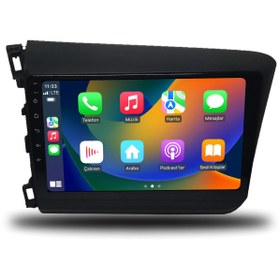 Resim Enva Honda Civic Fb7 Android Carplay Multimedya 2012-2015 4gb Ram + 64gb Hafıza + 8 Çekirdek 