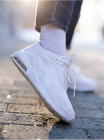 Resim Nike Air Max Bolt Erkek Günlük Ayakkabı Beyaz CU4151-104 v1 Beyaz 