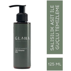 Resim Glana Cosmetics Sivilce Karşıtı Yüz Yıkama Jeli 125 ML 