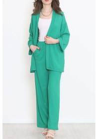 Resim 19V69 Italia Uzun Kimono Takım Yeşil - 722.1247. 