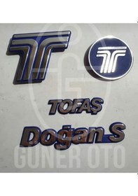 Resim Tofaş Doğan S Panjur Bagajı Arma Ve Yazı Set Doğans Arma 
