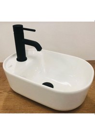 Resim Turkuaz Seramik Cerastyle Mini Aqua Lavabo 42 x 28 CM 