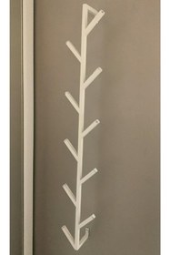 Resim lyla concept Fidan Metal Antre Çanta ,banyo Bornoz Ve Havlu Askılık (7 ASKILI - 75CM) 