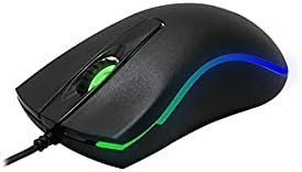 Resim Everest SM-M9 USB Kablolu Siyah 3D Optik LED Mouse 
