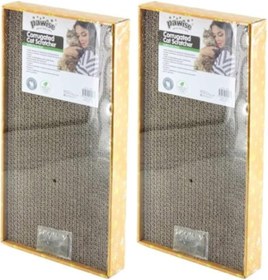 Resim Yıldızan Pawise Karton Kedi Tırmalama Dikdörtgen 48 Cm (2 paketi) 1268290 