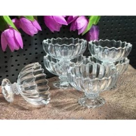 Resim Eco Lounge 6'lı Kristal Çerezlik Seti 