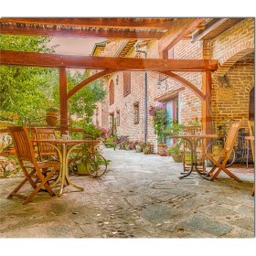 Resim Olinpa Cam Ocak Arkası Koruyucu | Taş Ev 